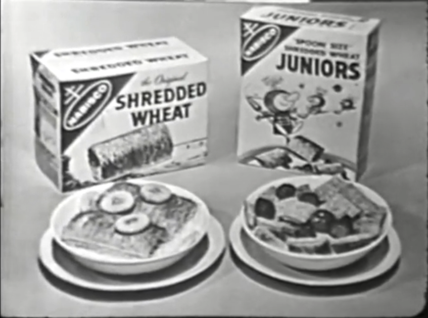A classic TV commercial for Shredded Wheat