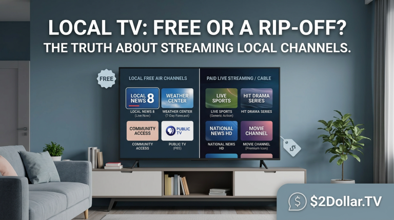Local TV: Free or a rip-off? The truth about streaming local.
